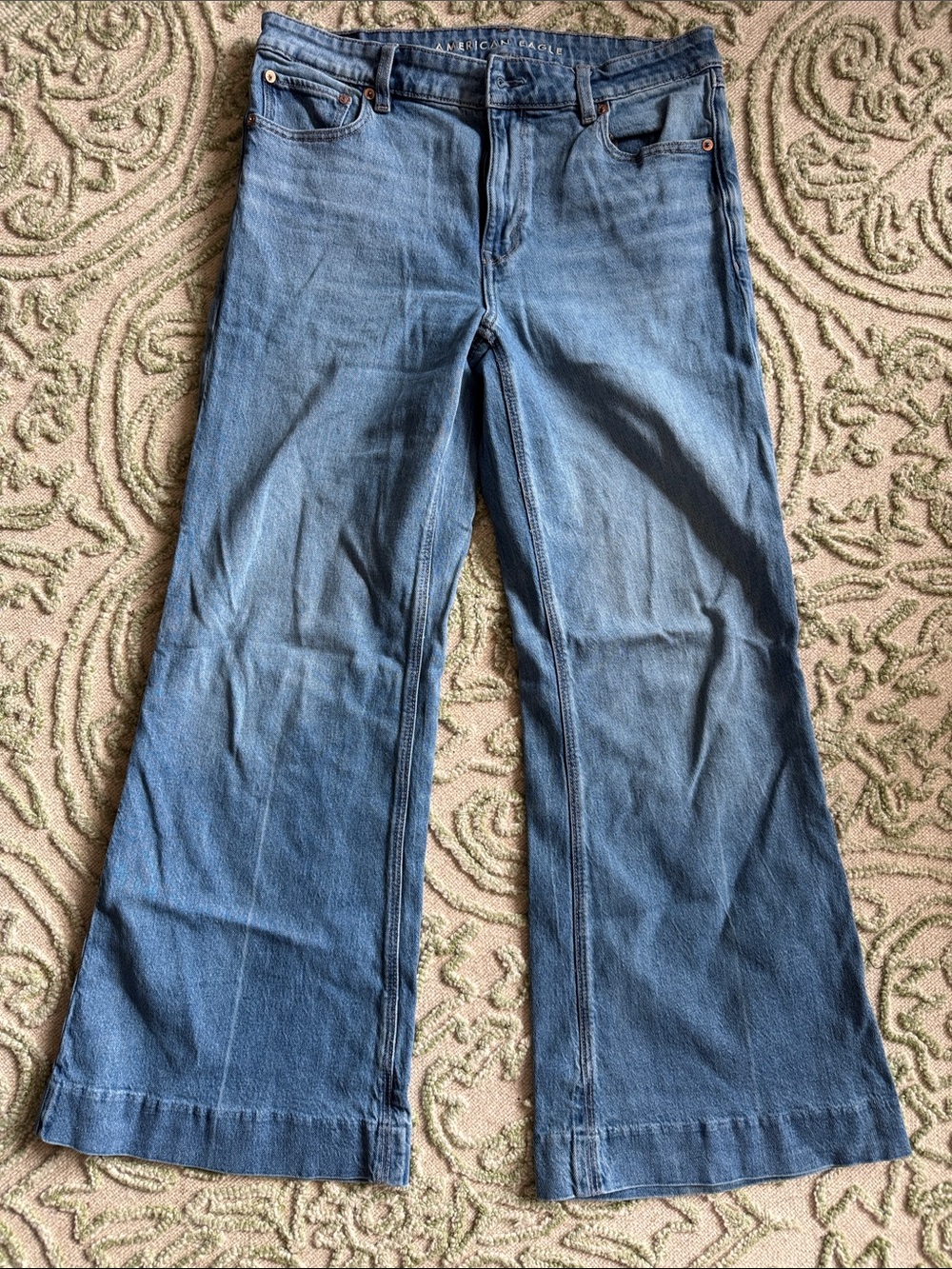 American Eagle Outfitters Light Blue Flare Jeans